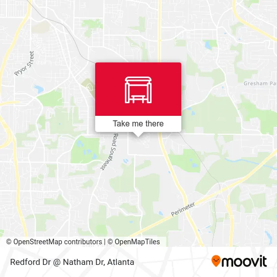 Redford Dr @ Natham Dr map