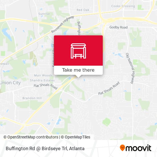 Buffington Rd @ Birdseye Trl map