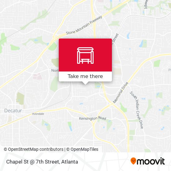 Mapa de Chapel St @ 7th Street