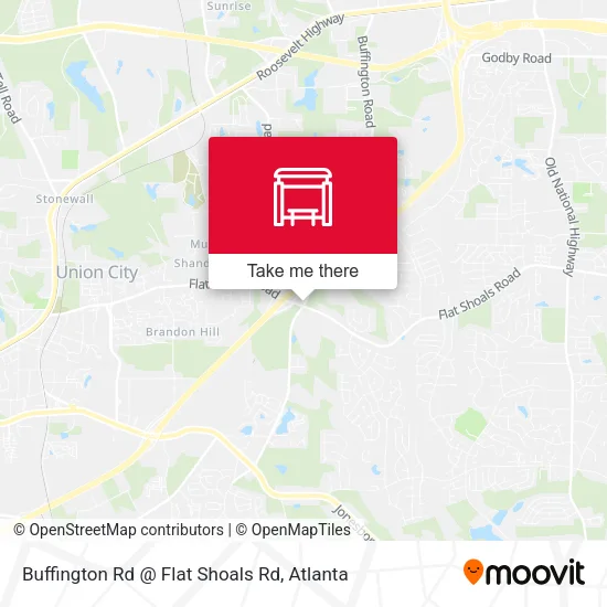 Mapa de Buffington Rd @ Flat Shoals Rd