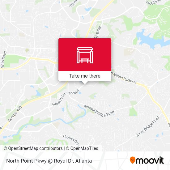North Point Pkwy @ Royal Dr map