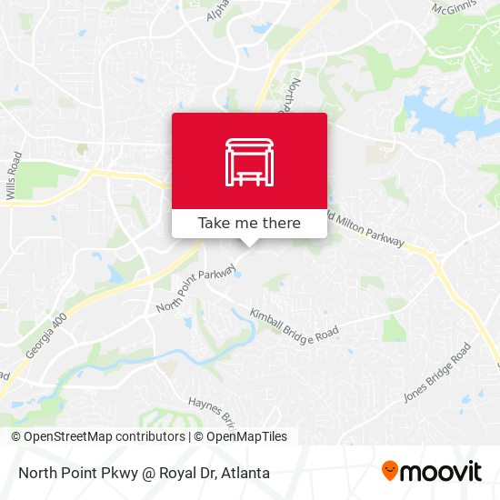 North Point Pkwy @ Royal Dr map