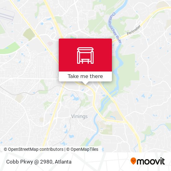 Cobb Pkwy @ 2980 map