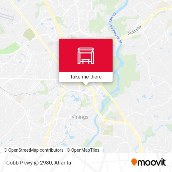 Cobb Pkwy @ 2980 map