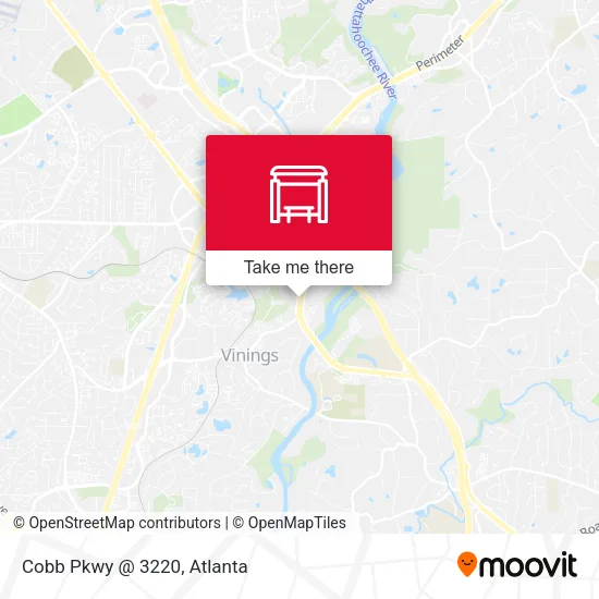 Cobb Pkwy @ 3220 map