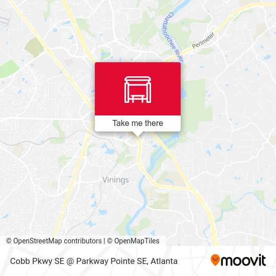 Cobb Pkwy SE @ Parkway Pointe SE map