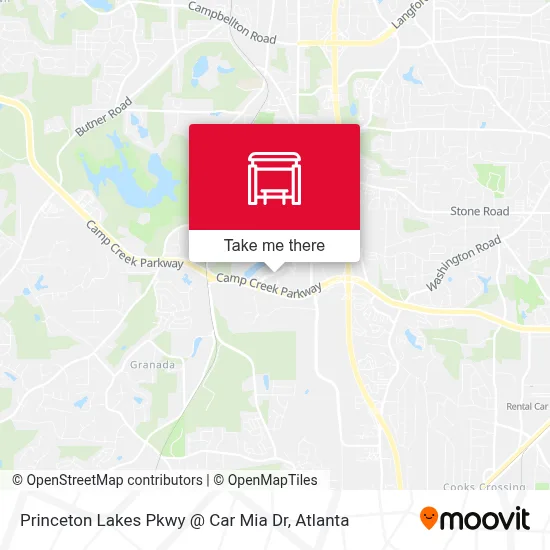 Princeton Lakes Pkwy @ Car Mia Dr map
