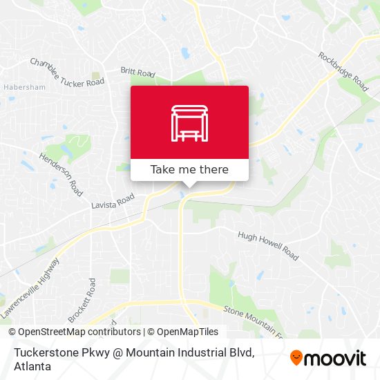 Tuckerstone Pkwy @ Mountain Industrial Blvd map