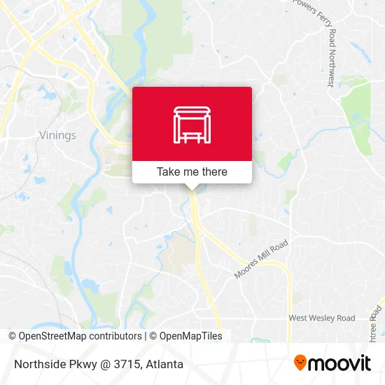 Northside Pkwy @ 3715 map