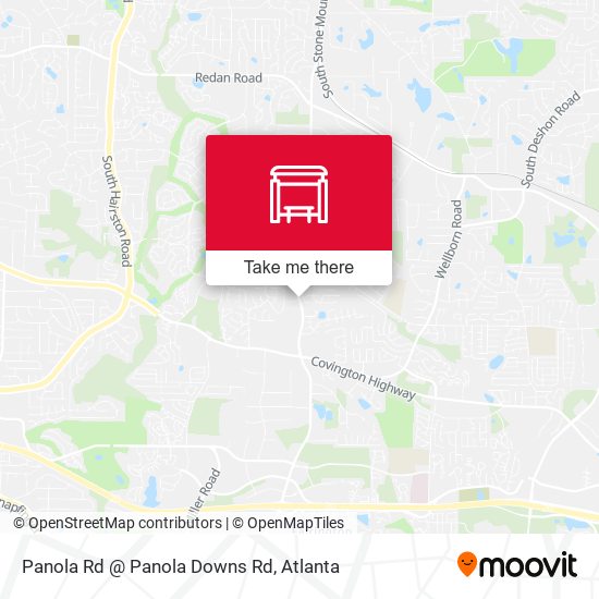 Mapa de Panola Rd @ Panola Downs Rd