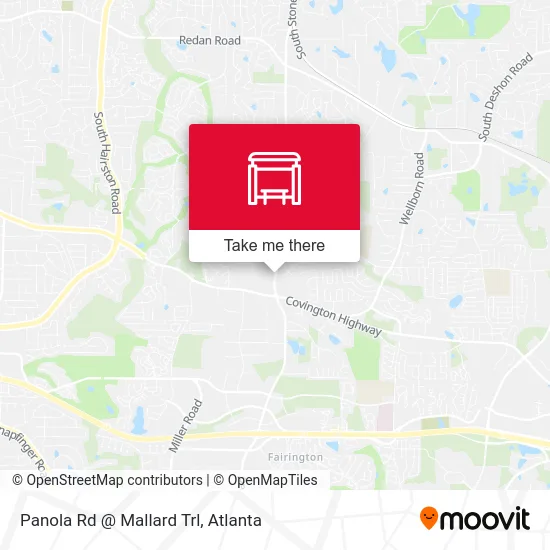 Panola Rd @ Mallard Trl map