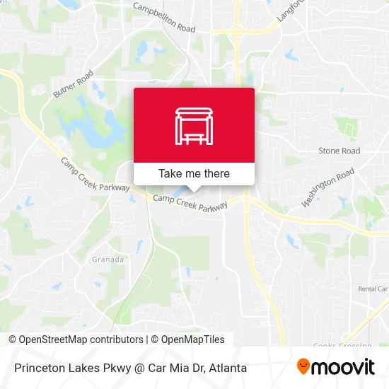 Princeton Lakes Pkwy @ Car Mia Dr map