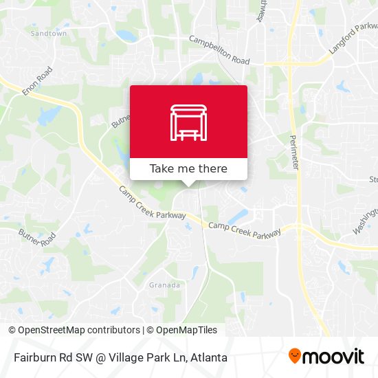 Fairburn Rd SW @ Village Park Ln map