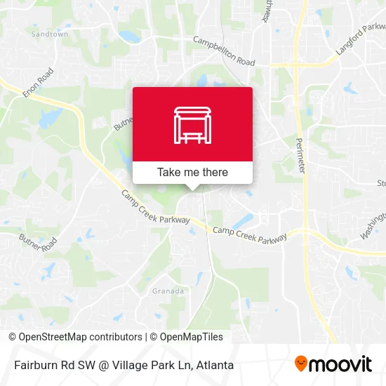 Fairburn Rd SW @ Village Park Ln map