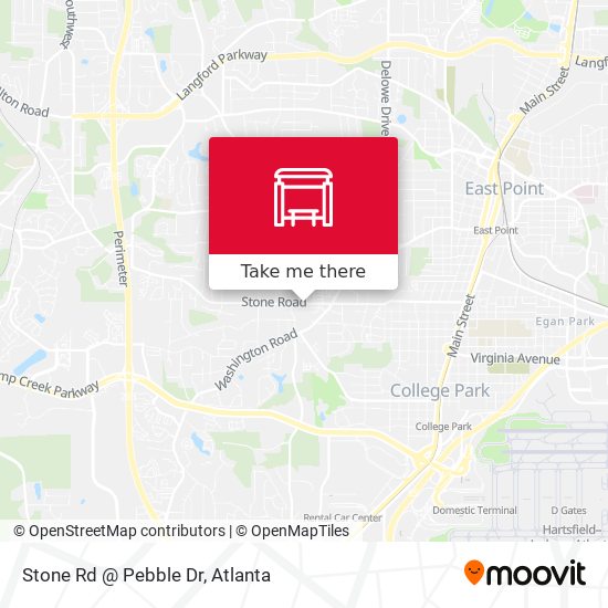 Mapa de Stone Rd @ Pebble Dr