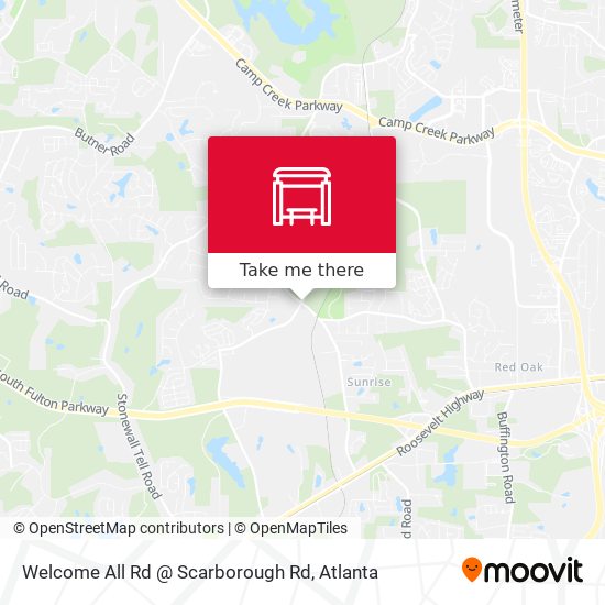 Welcome All Rd @ Scarborough Rd map