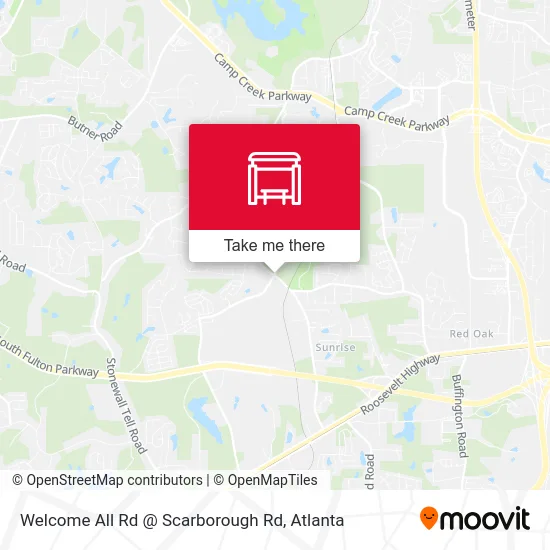 Welcome All Rd @ Scarborough Rd map