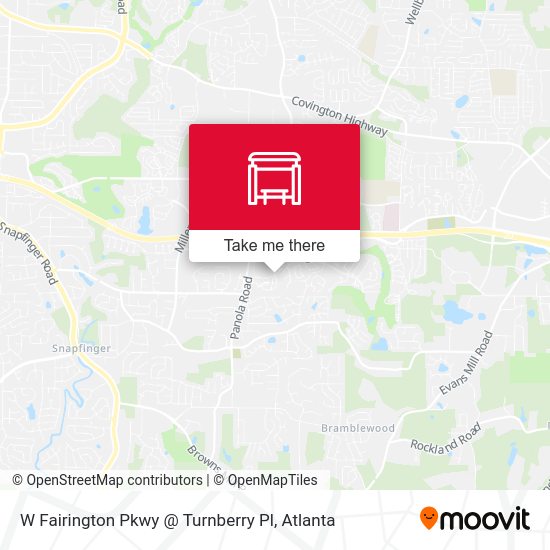 Mapa de W Fairington Pkwy @ Turnberry Pl
