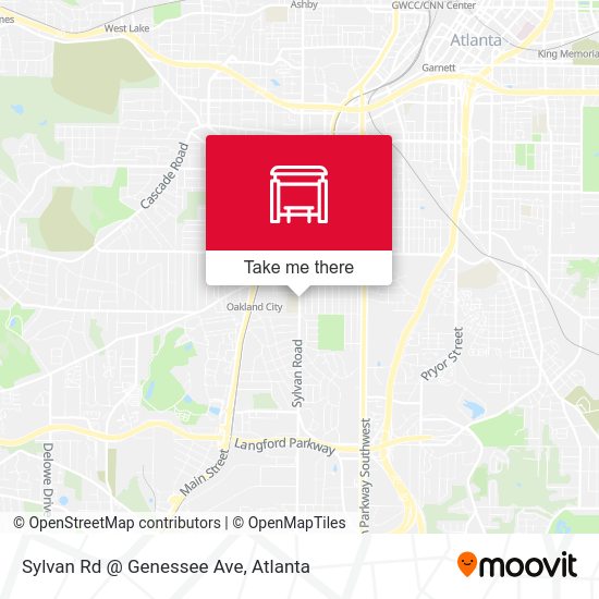 Mapa de Sylvan Rd @ Genessee Ave