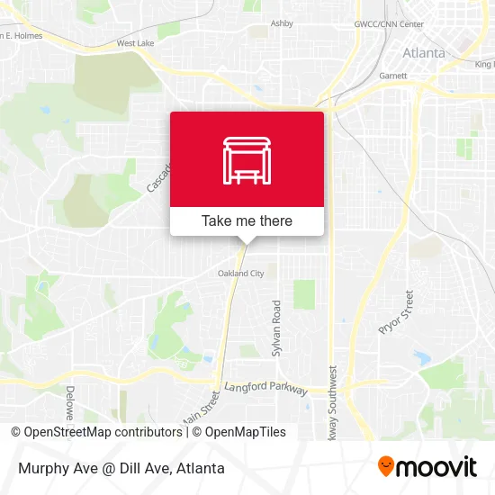 Mapa de Murphy Ave @ Dill Ave
