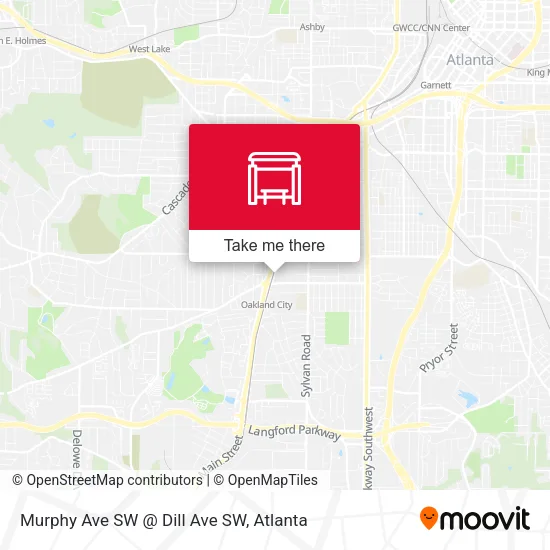 Mapa de Murphy Ave SW @ Dill Ave SW