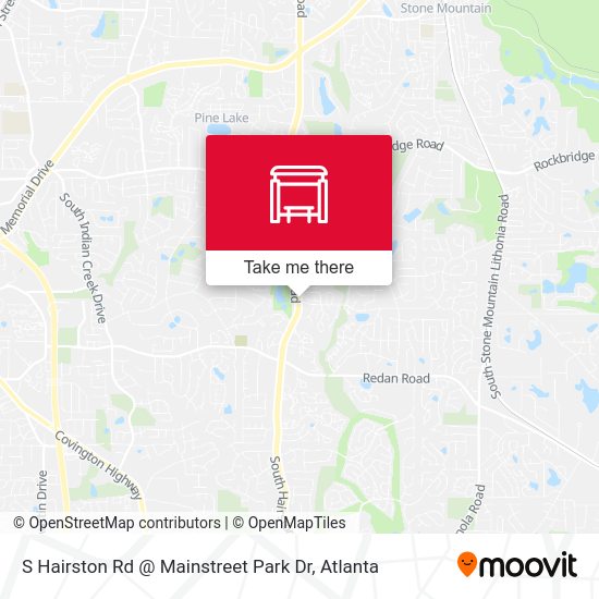 S Hairston Rd @ Mainstreet Park Dr map