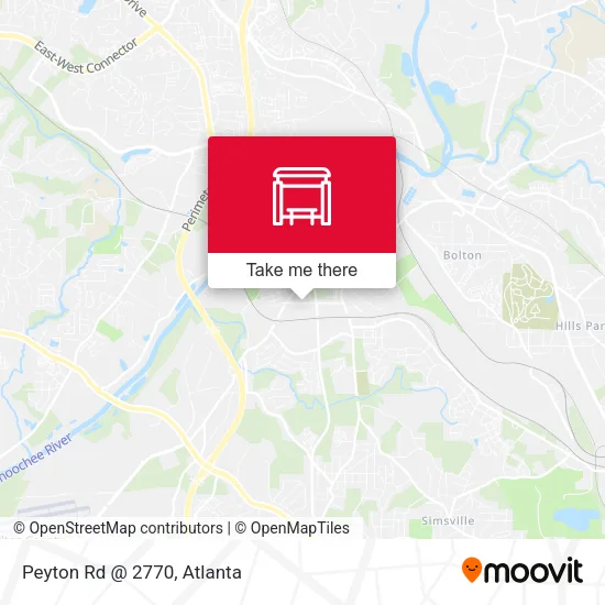 Peyton Rd @ 2770 map
