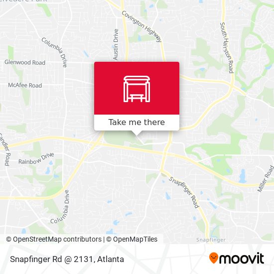 Snapfinger Rd @ 2131 map