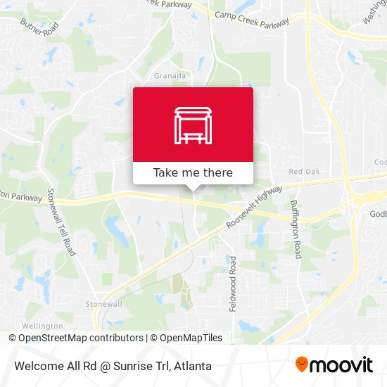 Welcome All Rd @ Sunrise Trl map