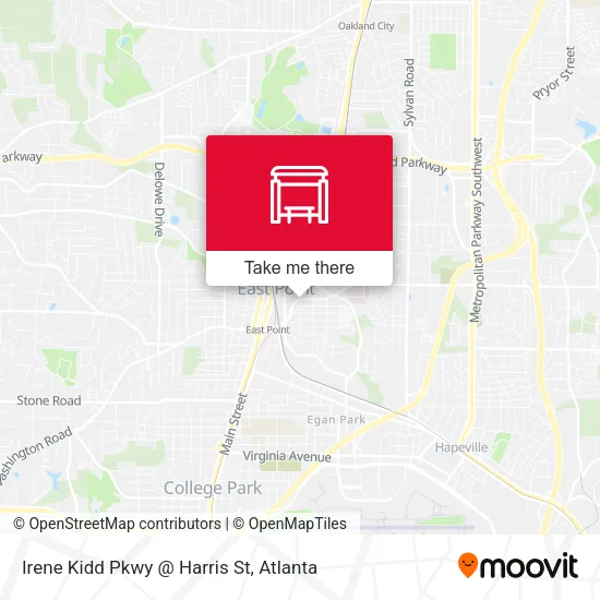 Mapa de Irene Kidd Pkwy @ Harris St