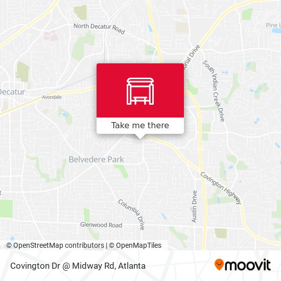 Covington Dr @ Midway Rd map