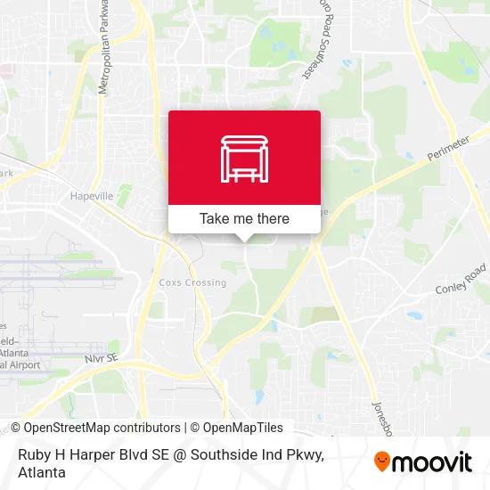 Ruby H Harper Blvd SE @ Southside Ind Pkwy map
