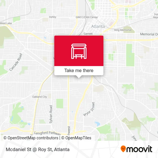 Mapa de Mcdaniel St @ Roy St