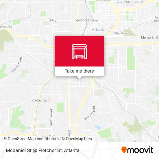Mcdaniel St @ Fletcher St map