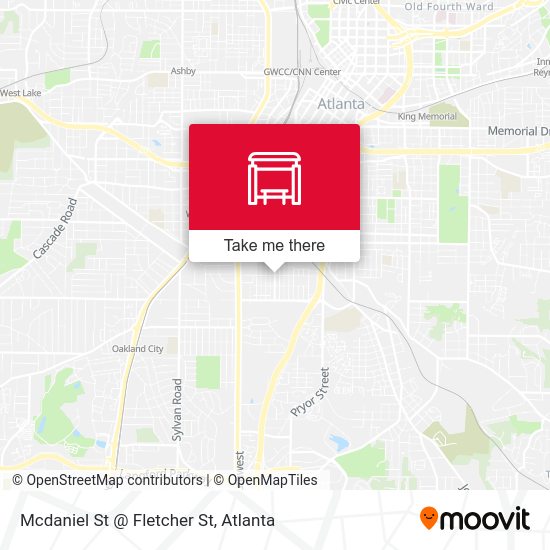 Mcdaniel St @ Fletcher St map