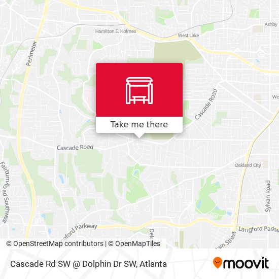 Cascade Rd SW @ Dolphin Dr SW map