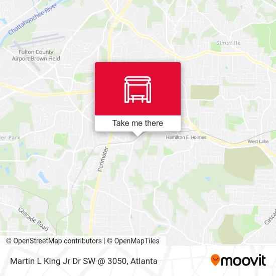 Martin L King Jr Dr SW @ 3050 map