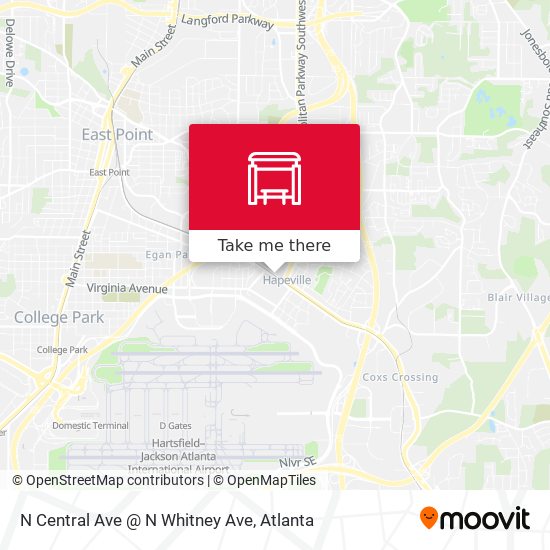 N Central Ave @ N Whitney Ave map