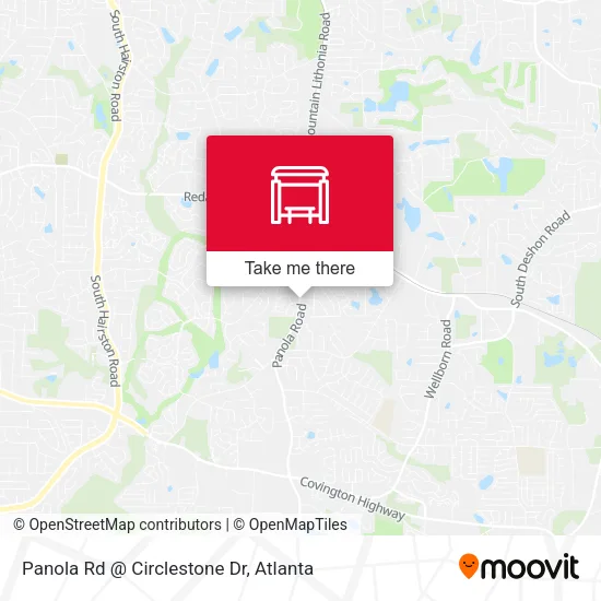 Panola Rd @ Circlestone Dr map