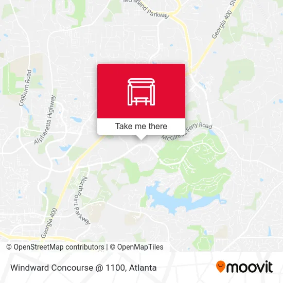 Windward Concourse @ 1100 map