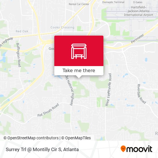 Surrey Trl @ Montilly Cir S map