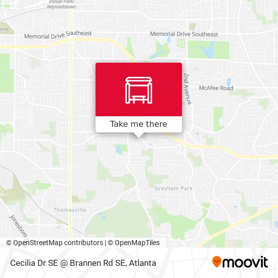 Cecilia Dr SE @ Brannen Rd SE map