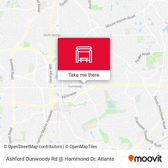 Ashford Dunwoody Rd@Hammond Dr map