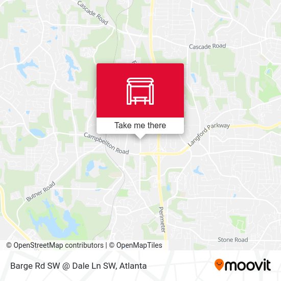Barge Rd SW @ Dale Ln SW map