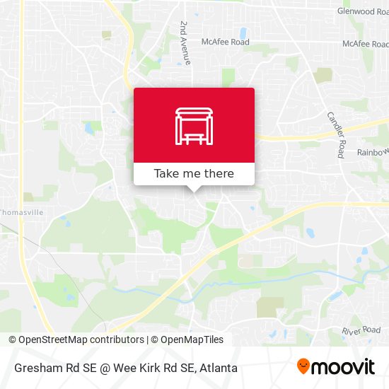 Gresham Rd SE @ Wee Kirk Rd SE map