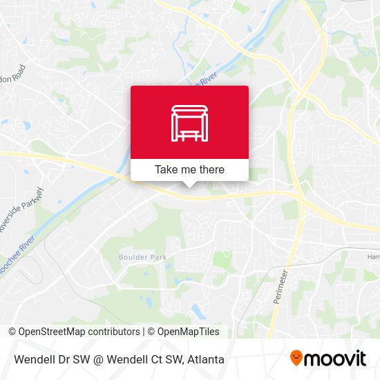 Wendell Dr SW @ Wendell Ct SW map