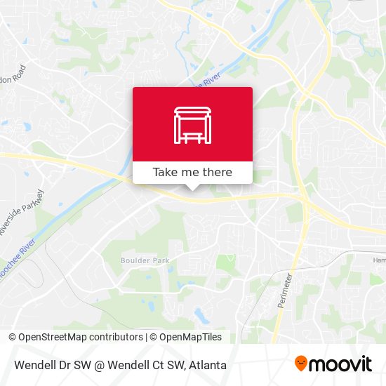 Wendell Dr SW @ Wendell Ct SW map