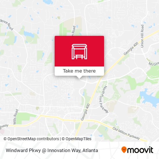 Mapa de Windward Pkwy @ Innovation Way