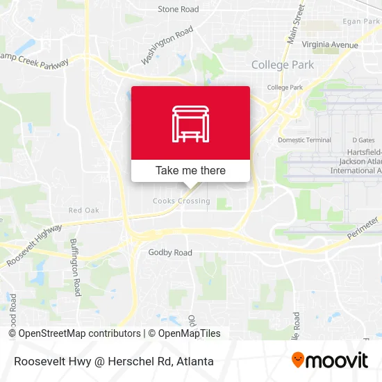 Roosevelt Hwy @ Herschel Rd map