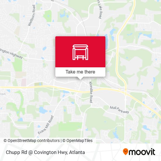 Chupp Rd @ Covington Hwy map